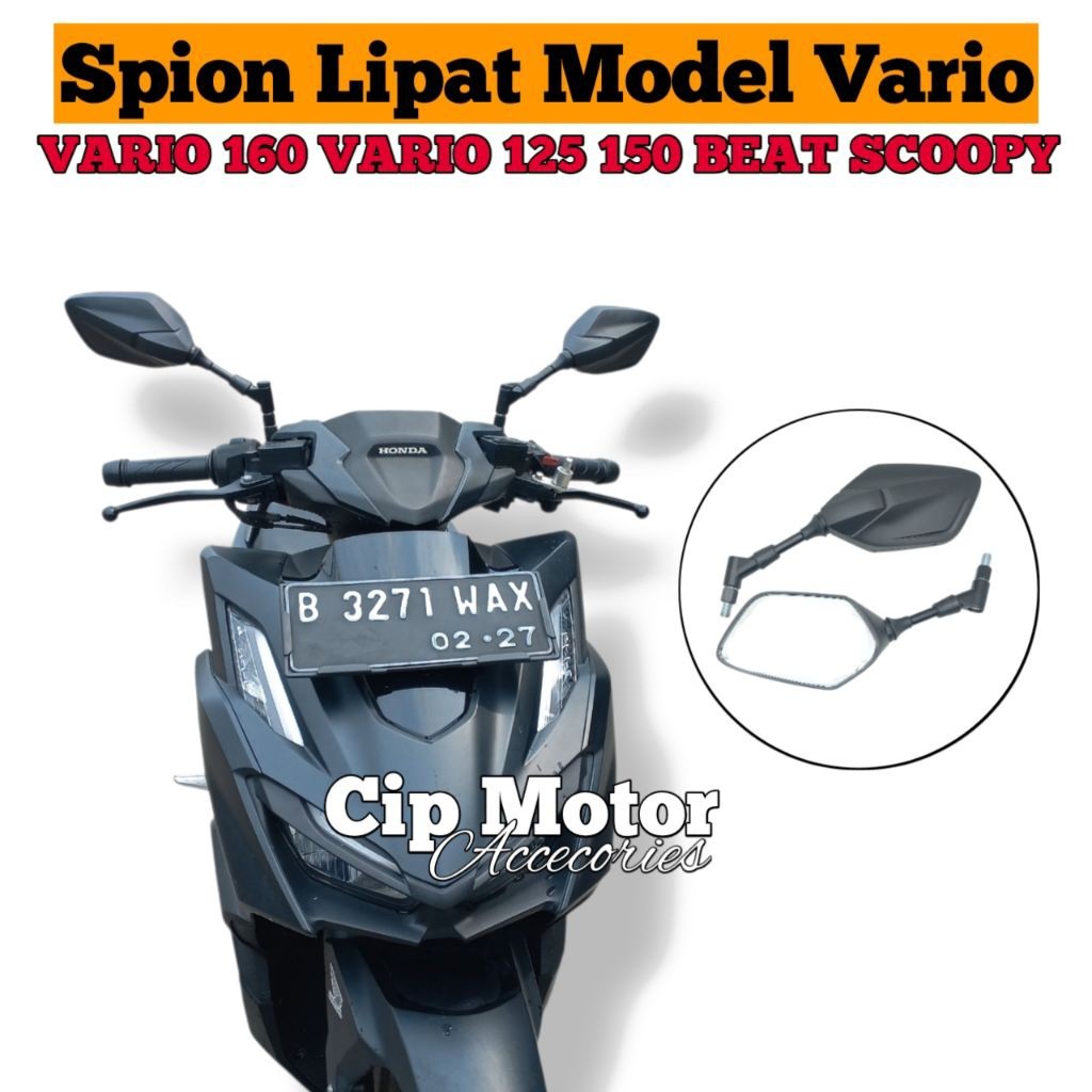 SPION LIPAT VIETNAM MODEL VARIO PNP VARIO 160 VARIO 125 150 STYLO 160 BEAT SCOOPY GENIO