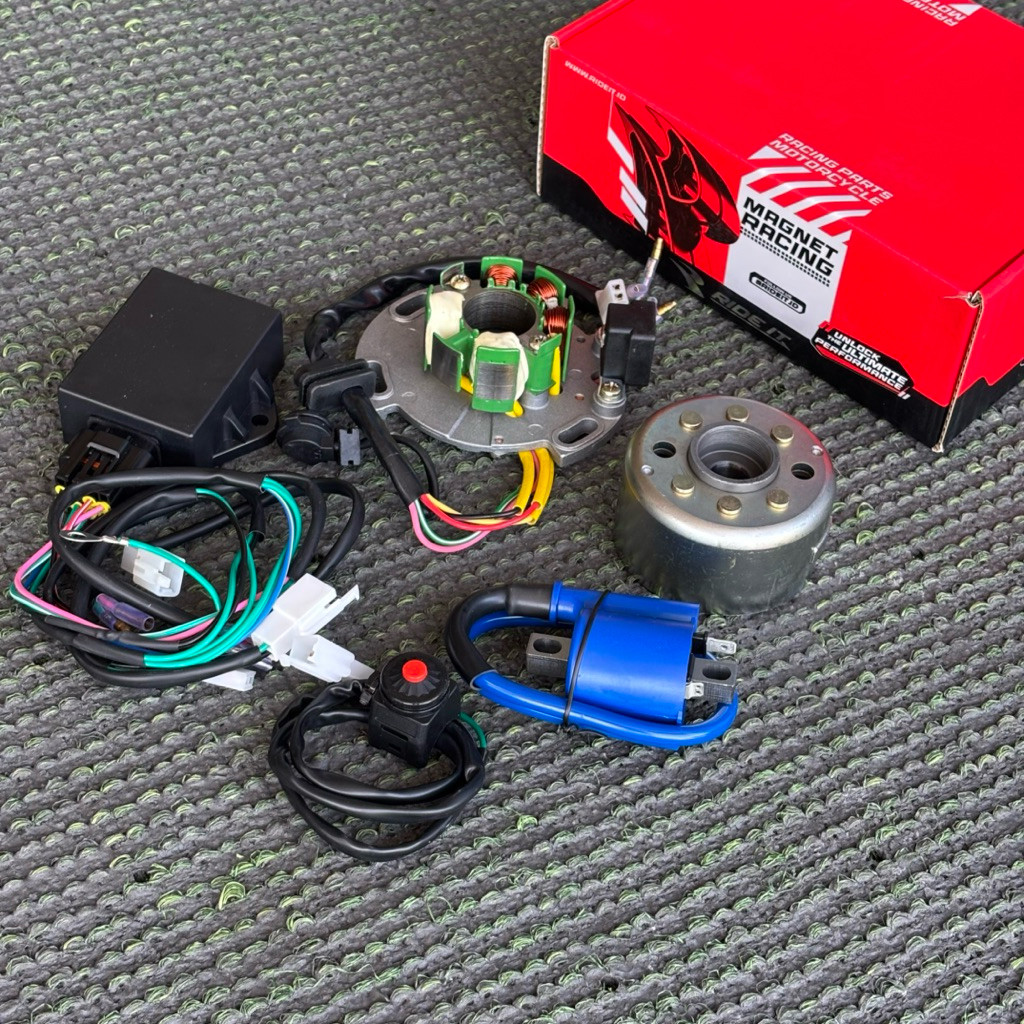 pengapian magnet YZ Thailand YZ 125 komplit original ride it pengapian set