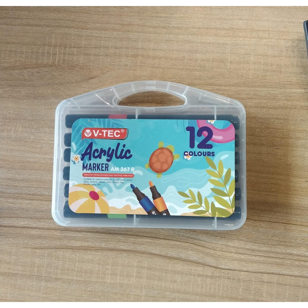 

V-TEC AM367R 12C ACRYLIC MARKER