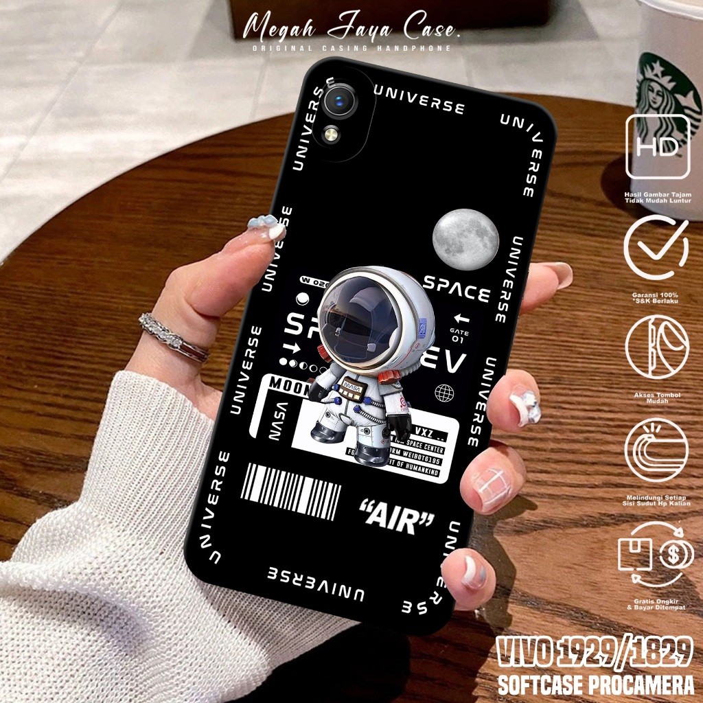 Softcase Hp VIVO 1820 / VIVO 1929 - Case Hp VIVO 1929 / VIVO 1820 Motif PLNT - Casing Hp VIVO 1929 -