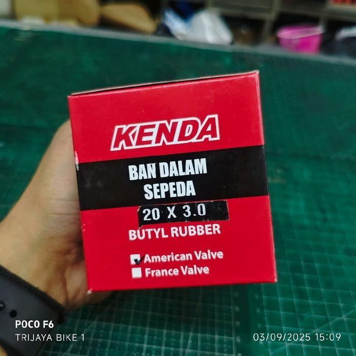 Ban Dalam 20 x 3.0 / 16 x 3.0 Kenda Butyl Rubber BMX Jumbo Fat Bike - 20 x 3.0