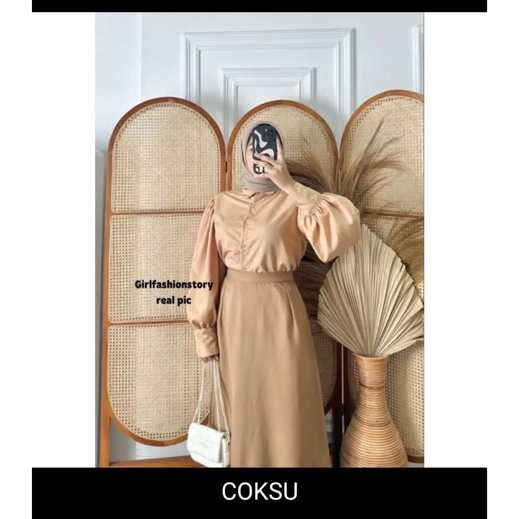 MyStar Blouse Kemeja Venna - Bahan Katun Poly Nyaman TERBARU
