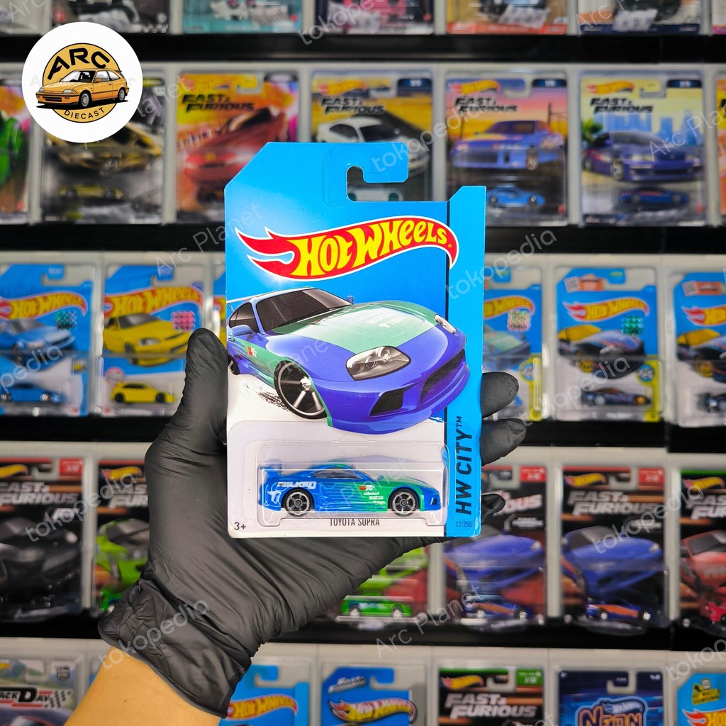 Hot Wheels Toyota Supra Falken FREE PROTECTOR