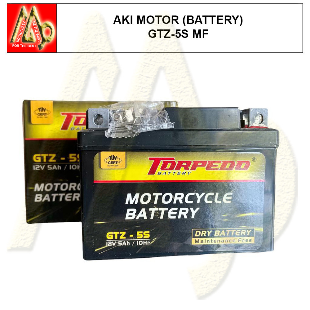 Karisma / Battery (Aki Motor) (Accu) GTZ5S - Universal - Torpedo - MJB