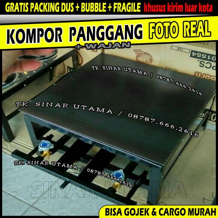 Panggangan Wajan Kompor Pemanggang Panggang Gas Grill Daging Roti