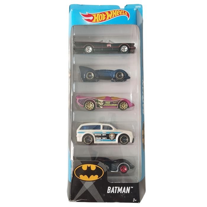 hotwheels hot wheels gift pack isi 5 batman 1966 TV Series Batmobile Batman Live Batmobile Power Pis