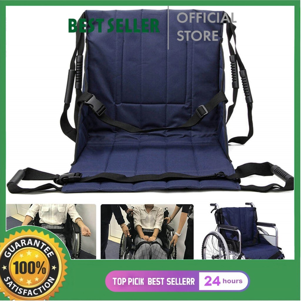 Pad Transfer Body Mover Kursi Roda dengan Sabuk Mobilitas Pasien, Pemindahan Pasien Stroke, Lumpuh, 
