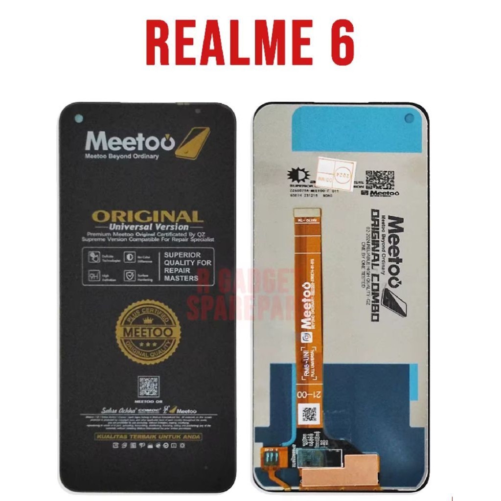 LCD TOUCHSCREEN REALME 6 ORI OG SUPER / ORI MEETOO