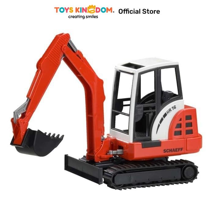 Toys Kingdom Bruder Diecast Mobil Schaeff Hr16 Mini Excavator 2432 Toys Kids Toy Mobil Mainan Miniat