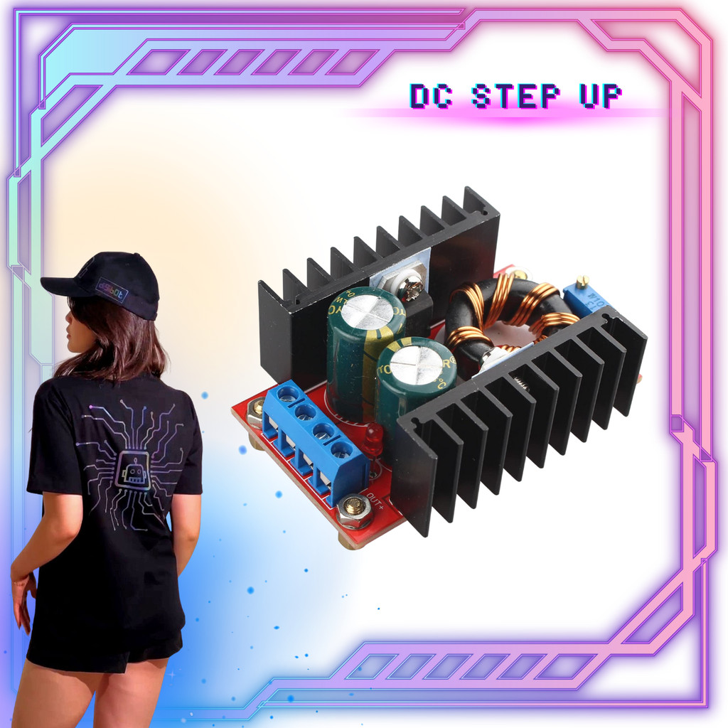 Step Up Module - 10A 150W - Digibot Official