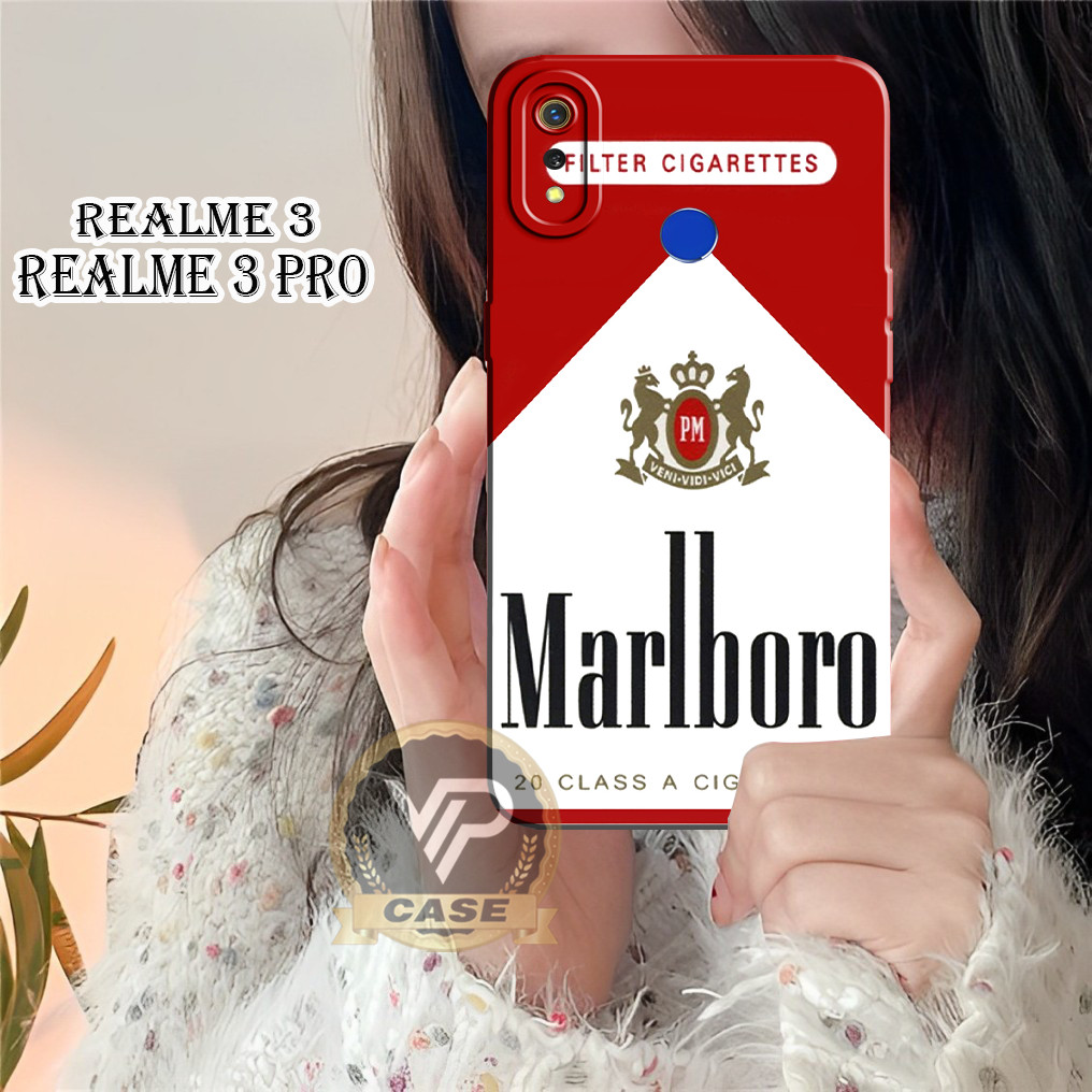 [VVIPCASE] Case Hp Realme 3  3 Pro 5 5i 5s 5 Pro C3  Narzo 20a  Fashion Case Kartun ROKOK Bahan Soft