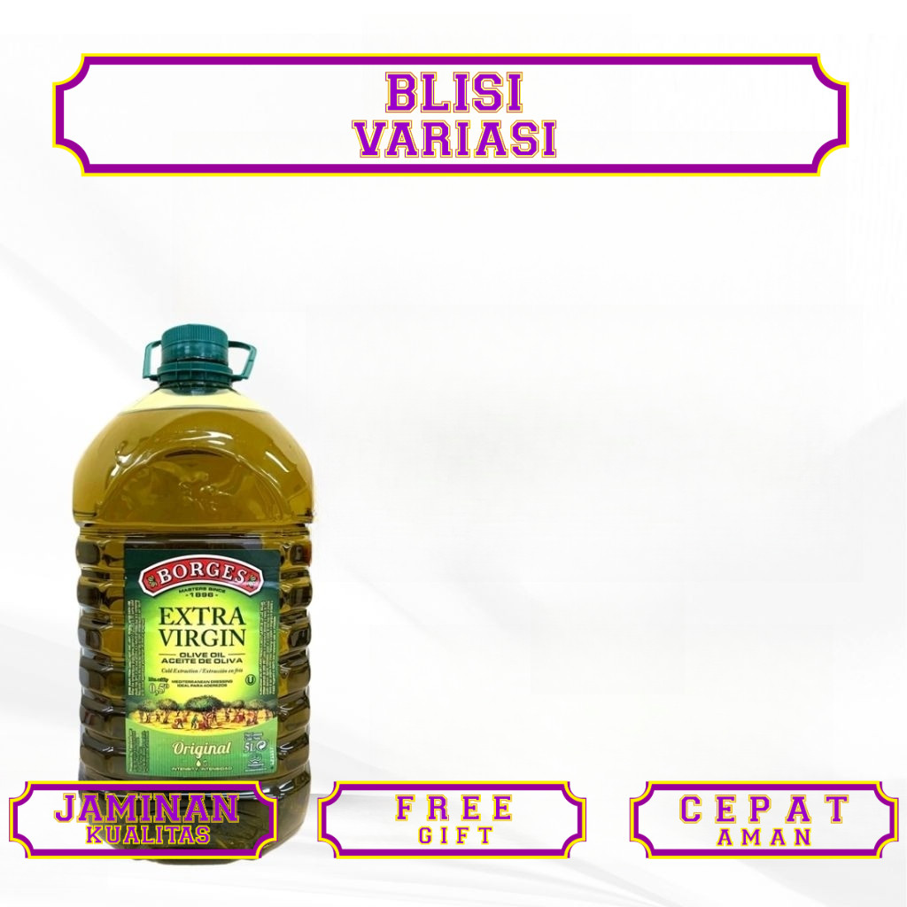 Extra Virgin Olive Oil Borges 5 Liter