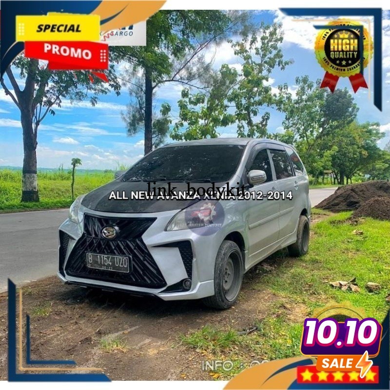 Bodykit All New Avanza Xenia Veloz 2012-2015 Custom Rush Lexus Grade A