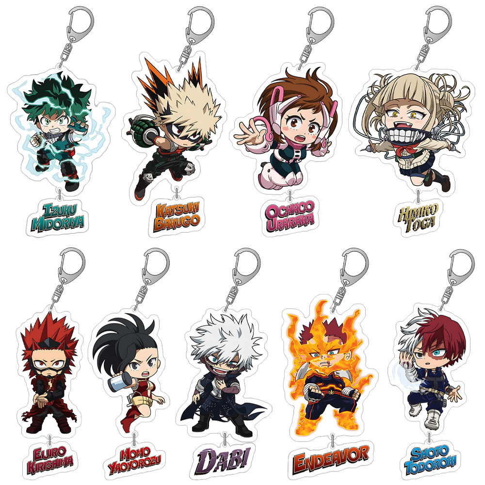 My Hero Academia ristmas Deku Dynamight Shoto Uravity Endeavor Hawks mt,lady tomure dabi Anime Toy D