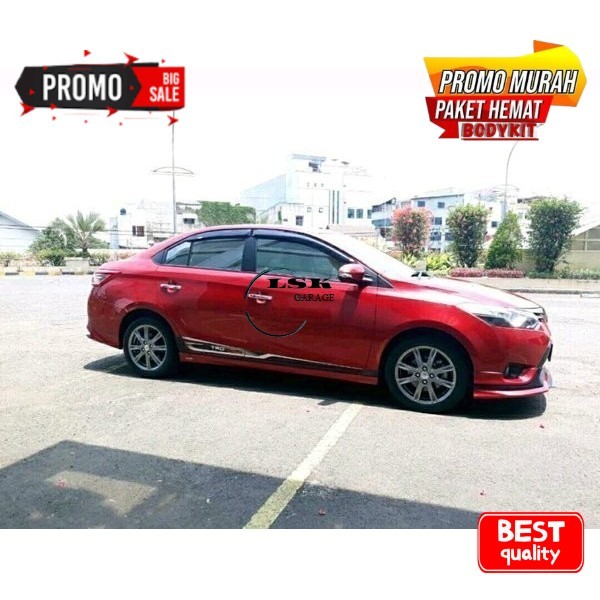 bodykit samping Vios gen 3 trd