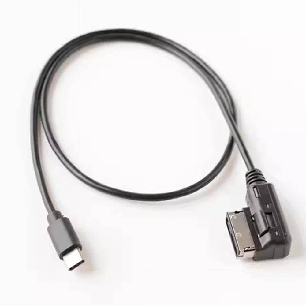 Music conversion MDI AMI AUX audio+charging interface adapter For Audi A4 A5 A6 Q5 Q7 Golf MK7 GTI A