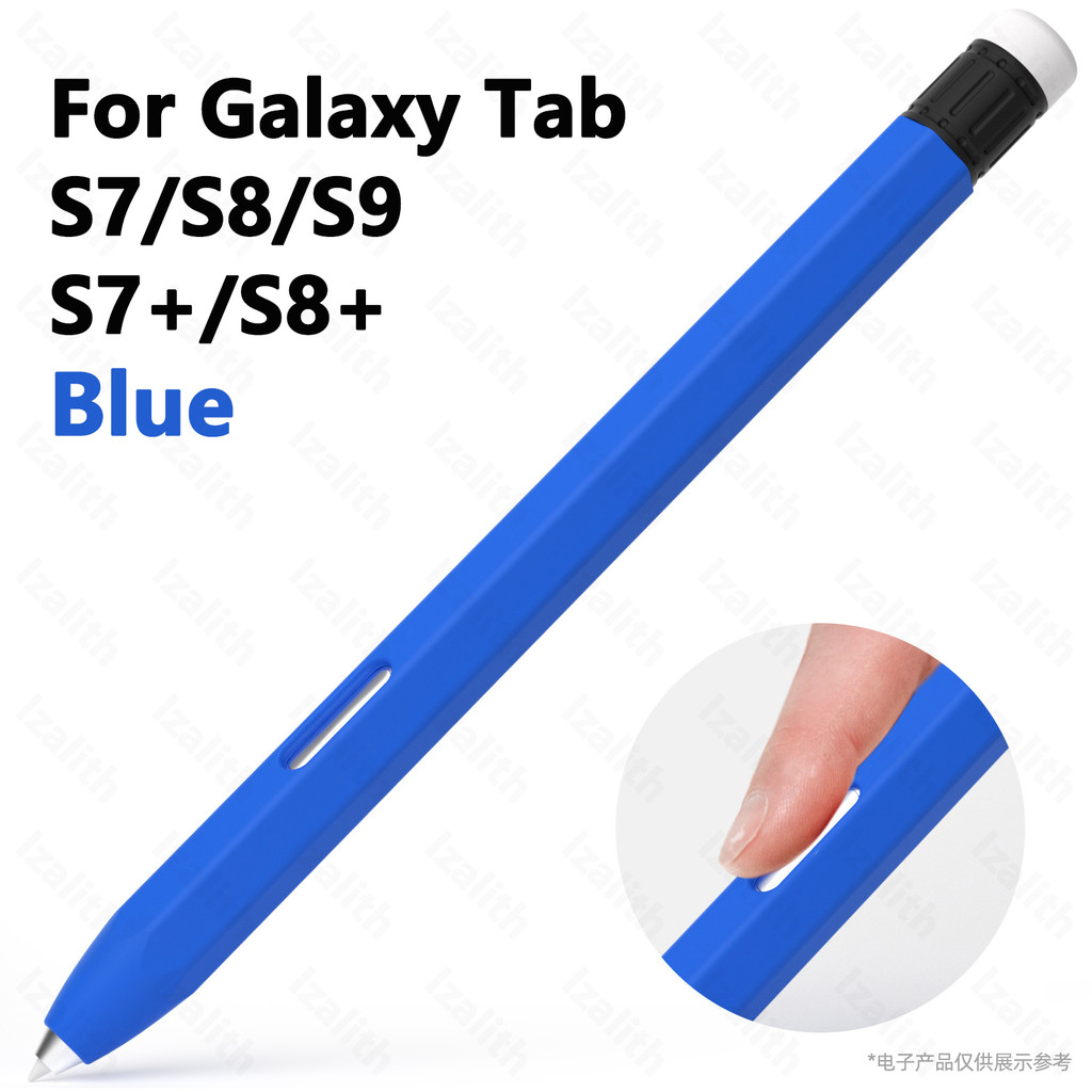 Pencil Case for Samsung Galaxy Tab S Pen S7 S8 S9 S7+ S8+ Silicone Stylus Pen Cover Full Protection 