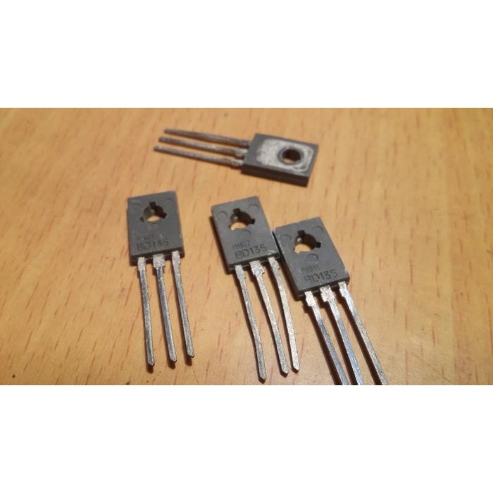 LEW99 BD135 BD 135 Philips Abu-abu NOS (Bisa untuk power Symasym)