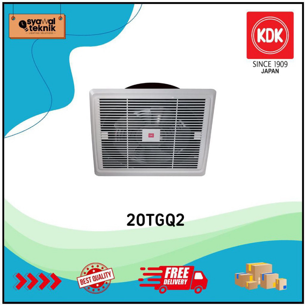 CINELUXE KDK Ceiling Blower Exhaust Fan Plafon Exhos Plavon 8 Inci Kipas Angin Hisap Ventilasi | KDK