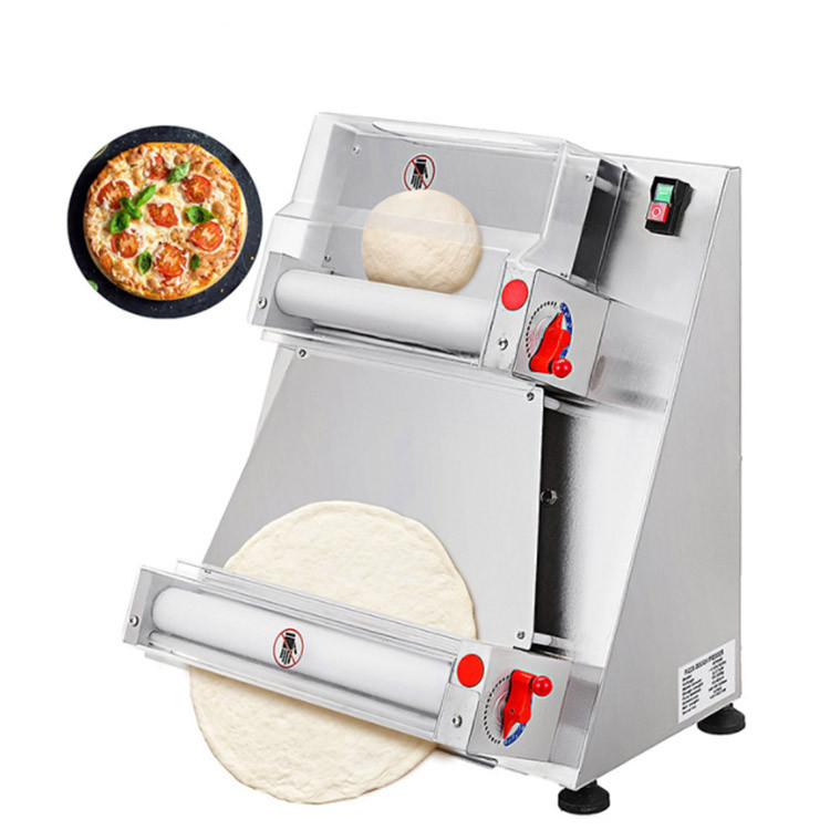 JU 16 12 inch automatic electronic pizza dough roller sheeter pizza dough sheeter machine/pizza doug