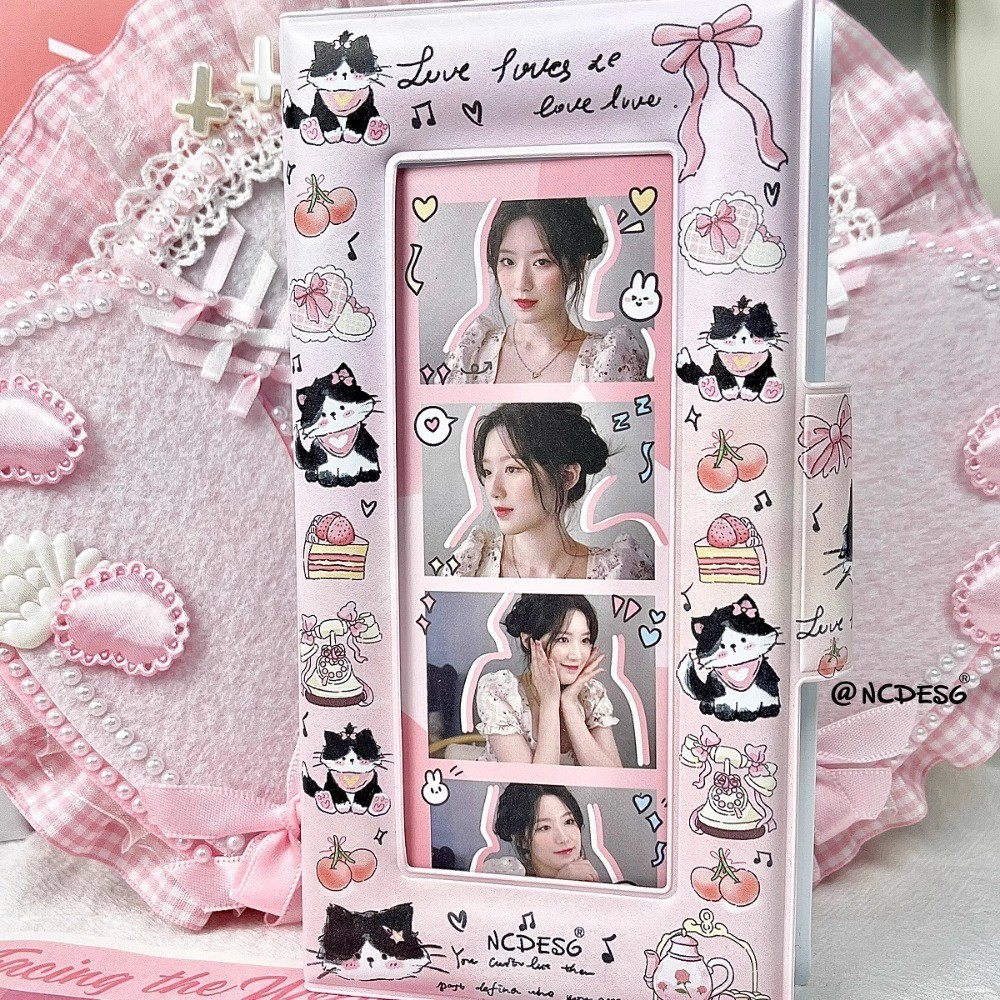 [COD]Album Foto Collect Book Daiso 4cut Photostrip Kolbuk Korea-Sleeve ID Photo - Sleeve Photostrip