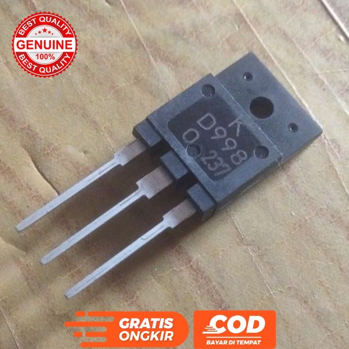 TRANSISTOR TR D998 D 998 KUALITAS BAGUS
