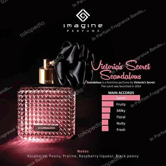 Parfum Victoria Secret Scandalous Refil Original In Parfum Bandung - Kualitas Super, 100 ml