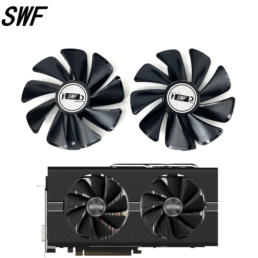 CF1015H12D Cooler Fan For Sapphire Radeon RX 470 480 580 570 NITRO Mining Edition RX580 RX480 Gaming
