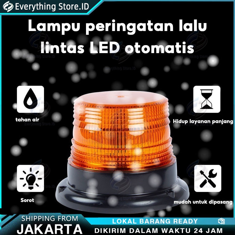 Lampu Rotary Emergency Rotary LED Blitz Flash 12V 24V