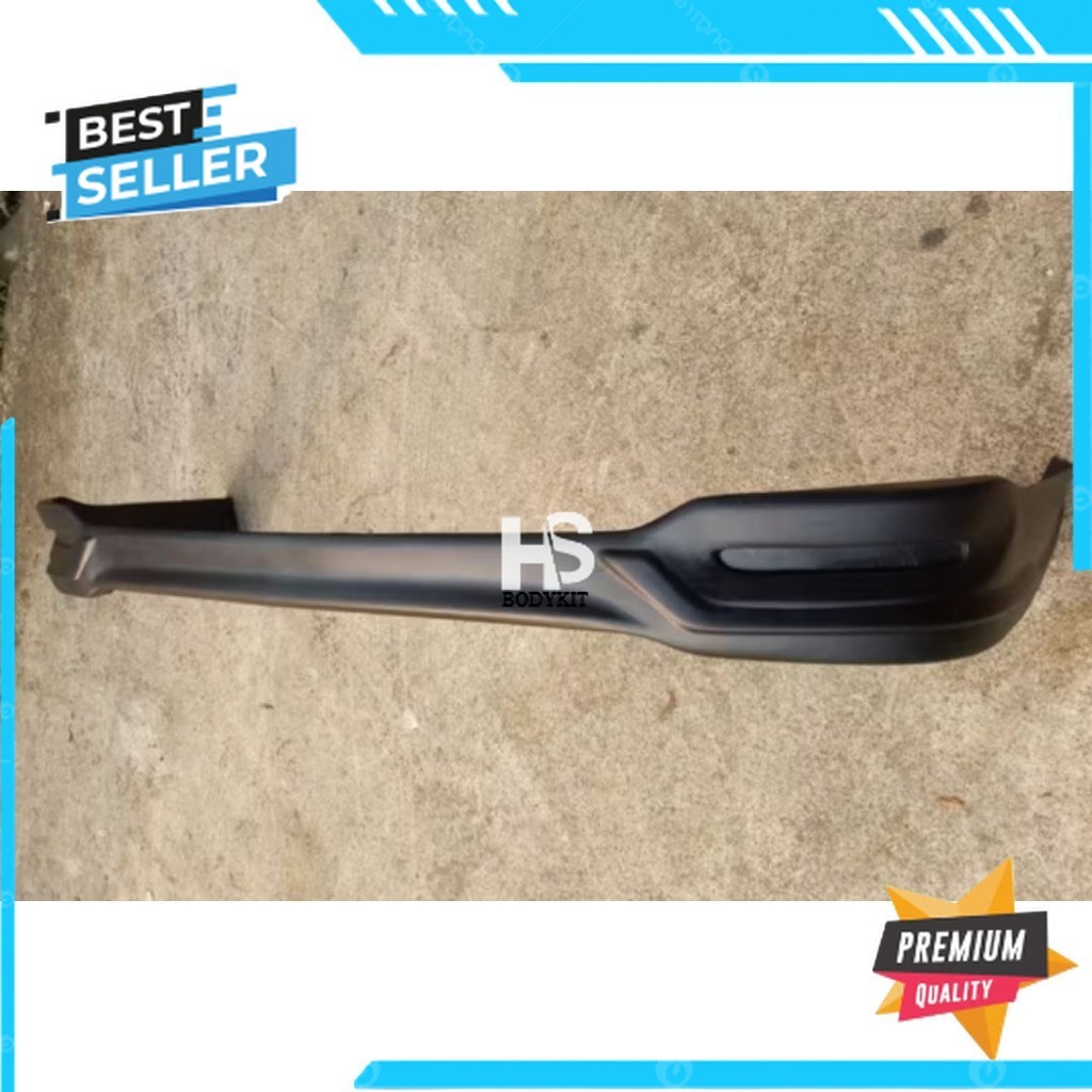 (Stok Ready) asesoris bodykit calya sigra model venturer belakang Warna Dasar hitam doff