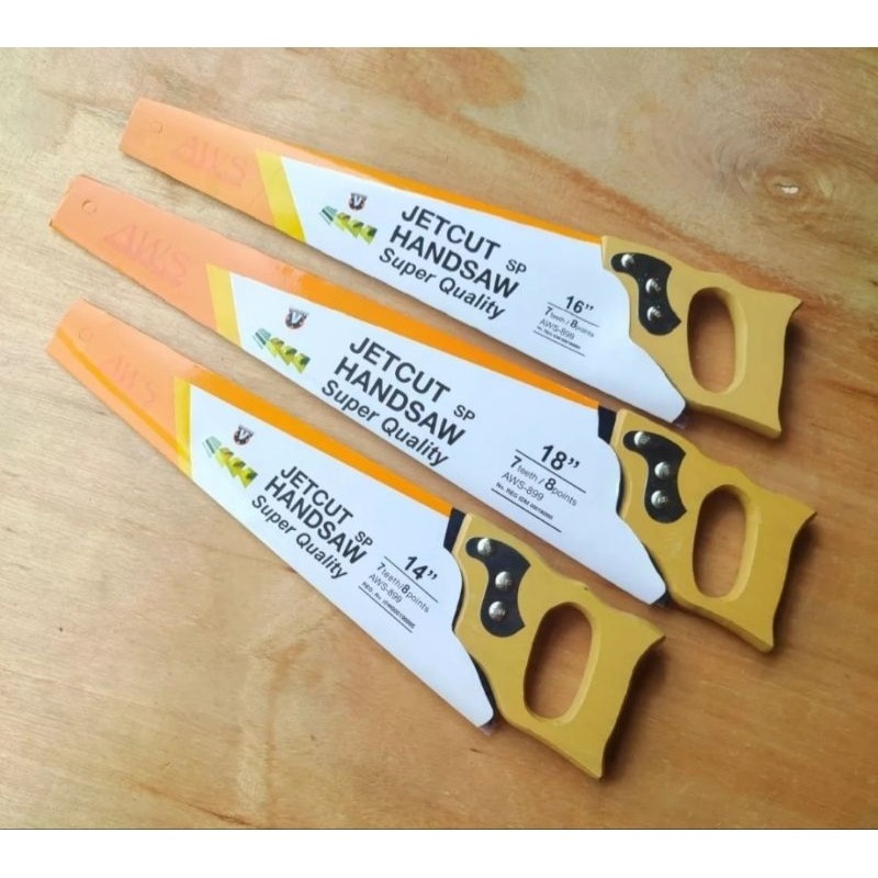 Gergaji gorok gergaji tangan gergaji manual kayu AWS seri Lengkap