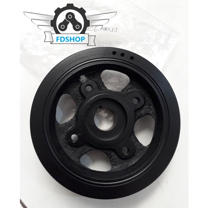 Pully kruk as pulley crankshaft daihatsu grand max 1.3 lama old