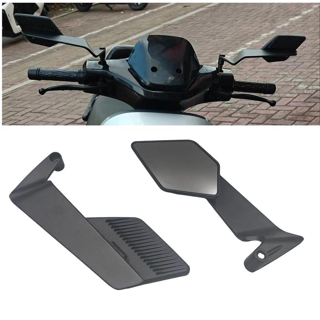 Kaca Spion Samping Motor yang Dapat Diatur Putarannya untuk YAMAHA MT07 MT09 Kawasaki Z900 Z750 Z125