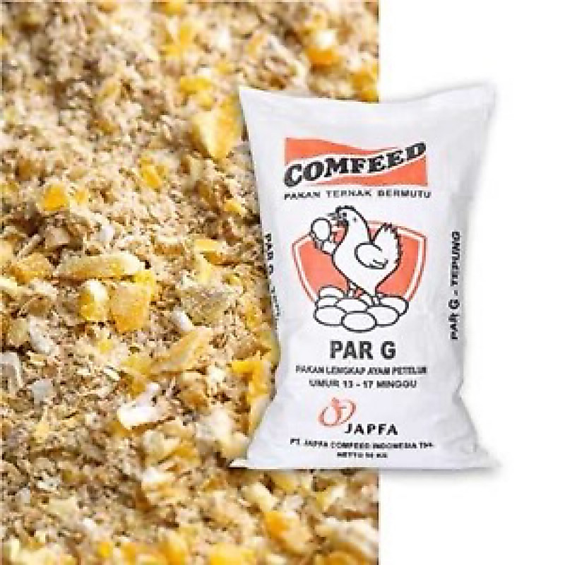 Pakan Ayam Lengkap Petelur PAR G Ayam Petelur Japfa Comfeed usia ayam 11-16minggu