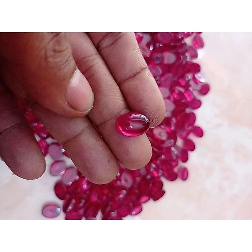 batu akik merah siem asli keras 9 shm dim 14x10 mm