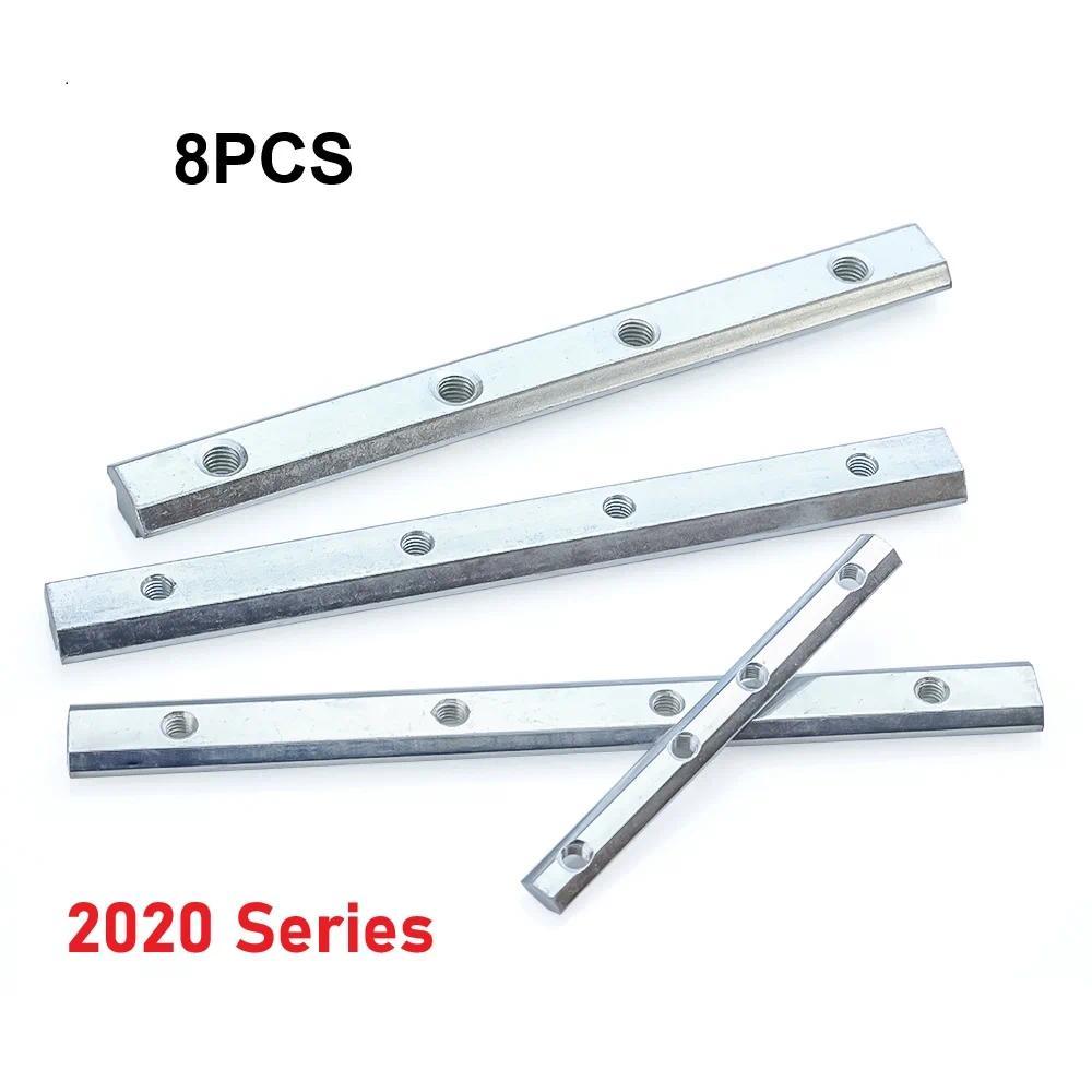 8PCS/Lot 2020 180 Degree Aluminium Extrusion Profile Straight Joint Inside Connector Aluminium Profi