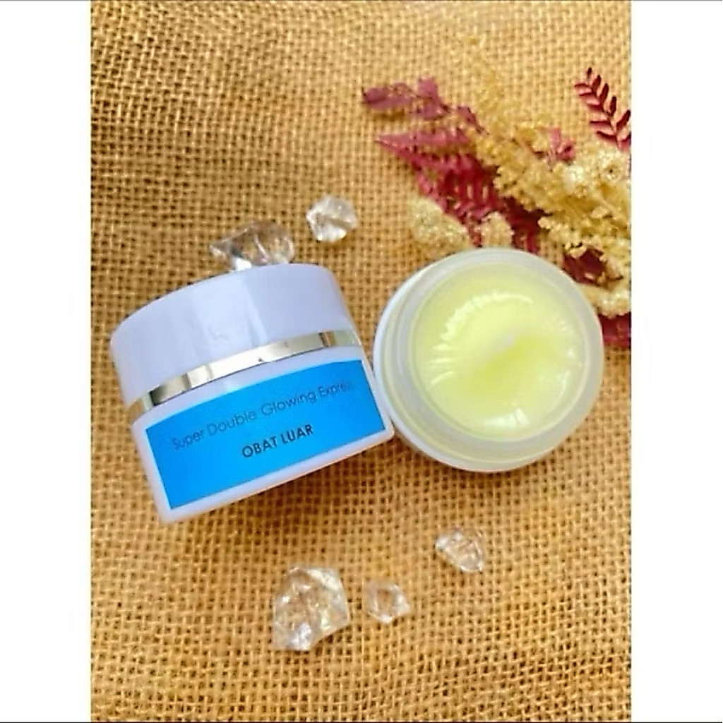 Krim Malam Super Double Glowing Express Untuk Kulit Glowing