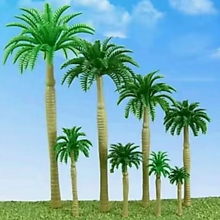 Maket Miniatur Pohon Kelapa Mini Diorama Pantai