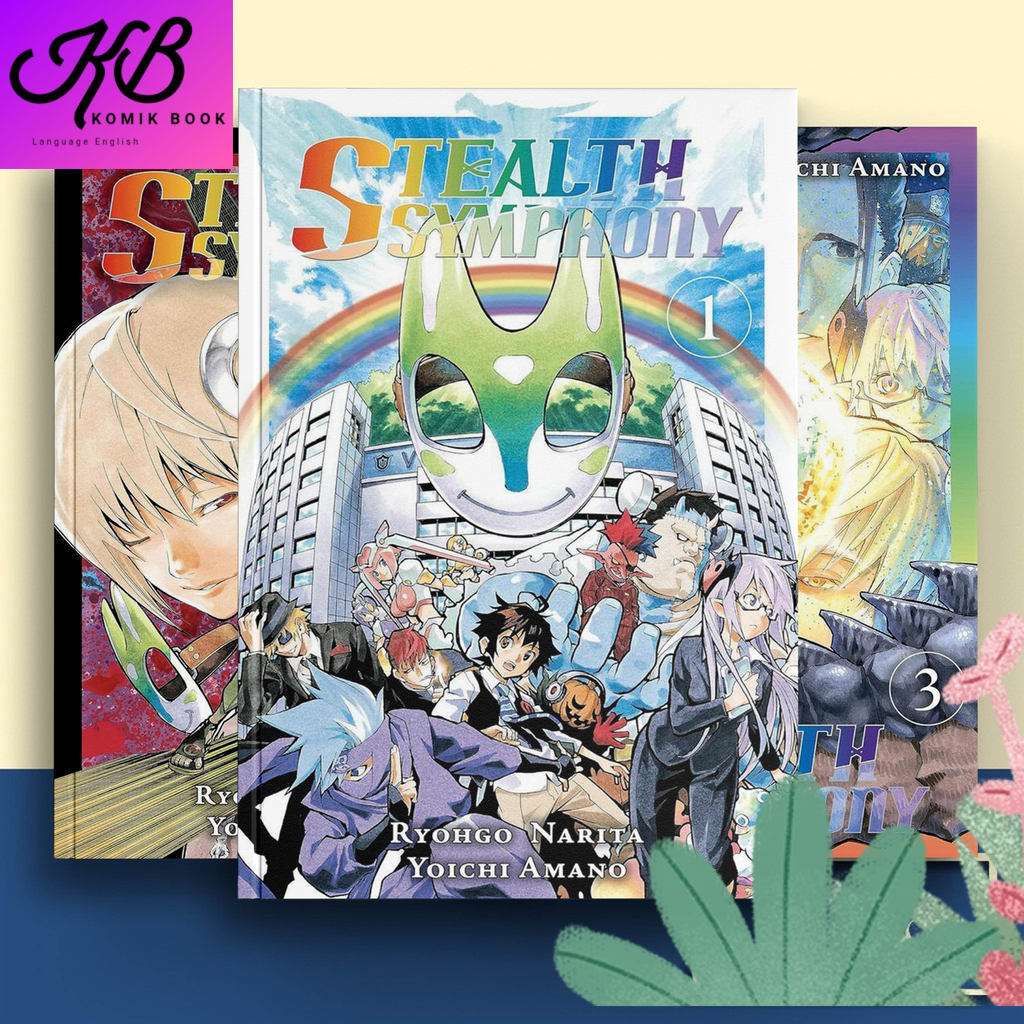 Stealth Symphony, Vol. 1-3 ( Komik Manga ) by Ryogo Narita