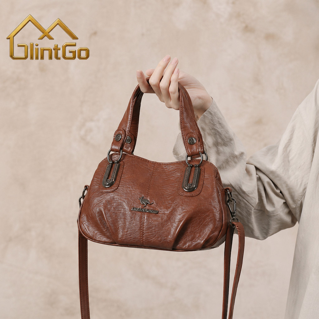 Tas Crossbody Tas Bahu Tas Tangan Tas Wanita Murah Fashionable Tas Wanita Bahan Kulit Sintetis Banya