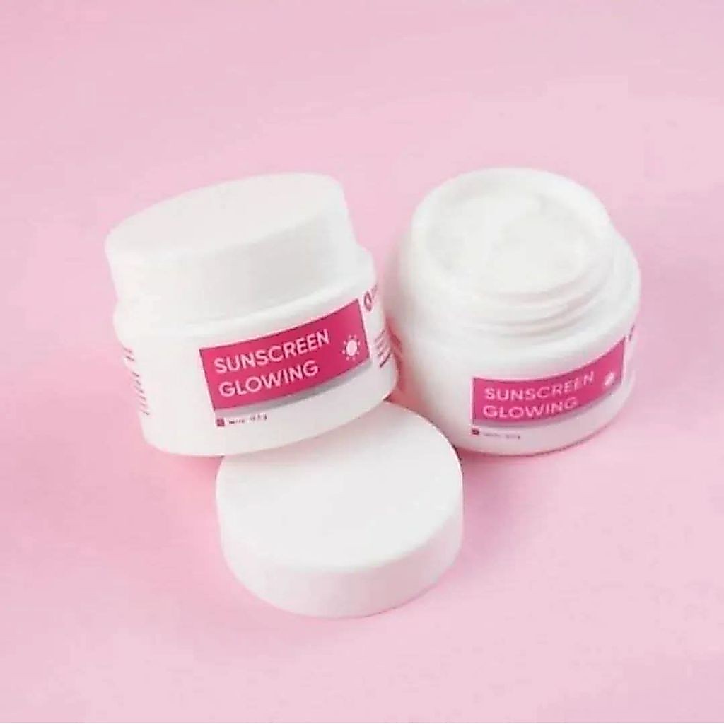 sunscreen glowing Drw skincare