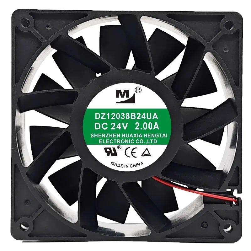 New Cooler Fan DZ12038B24UA 12038 24V 2.00A Cooling Fan 120*120*38mm