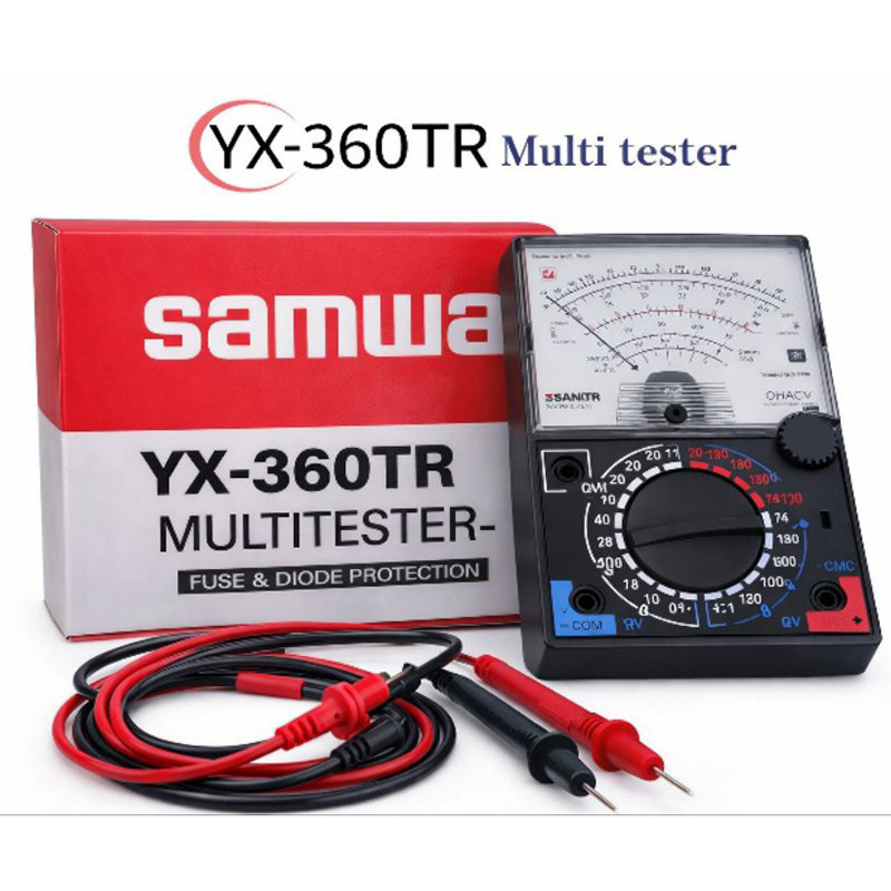 Multitester Analog Seri YX-360TR YX-360TRD YX-360TRE-L-B Sunwa Sanwai Multimeter Original