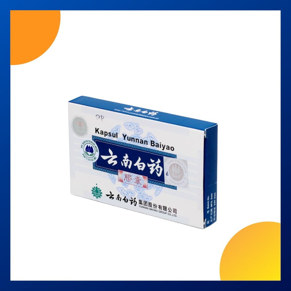 Yunnan Baiyao Capsules Dus 16 Kapsul