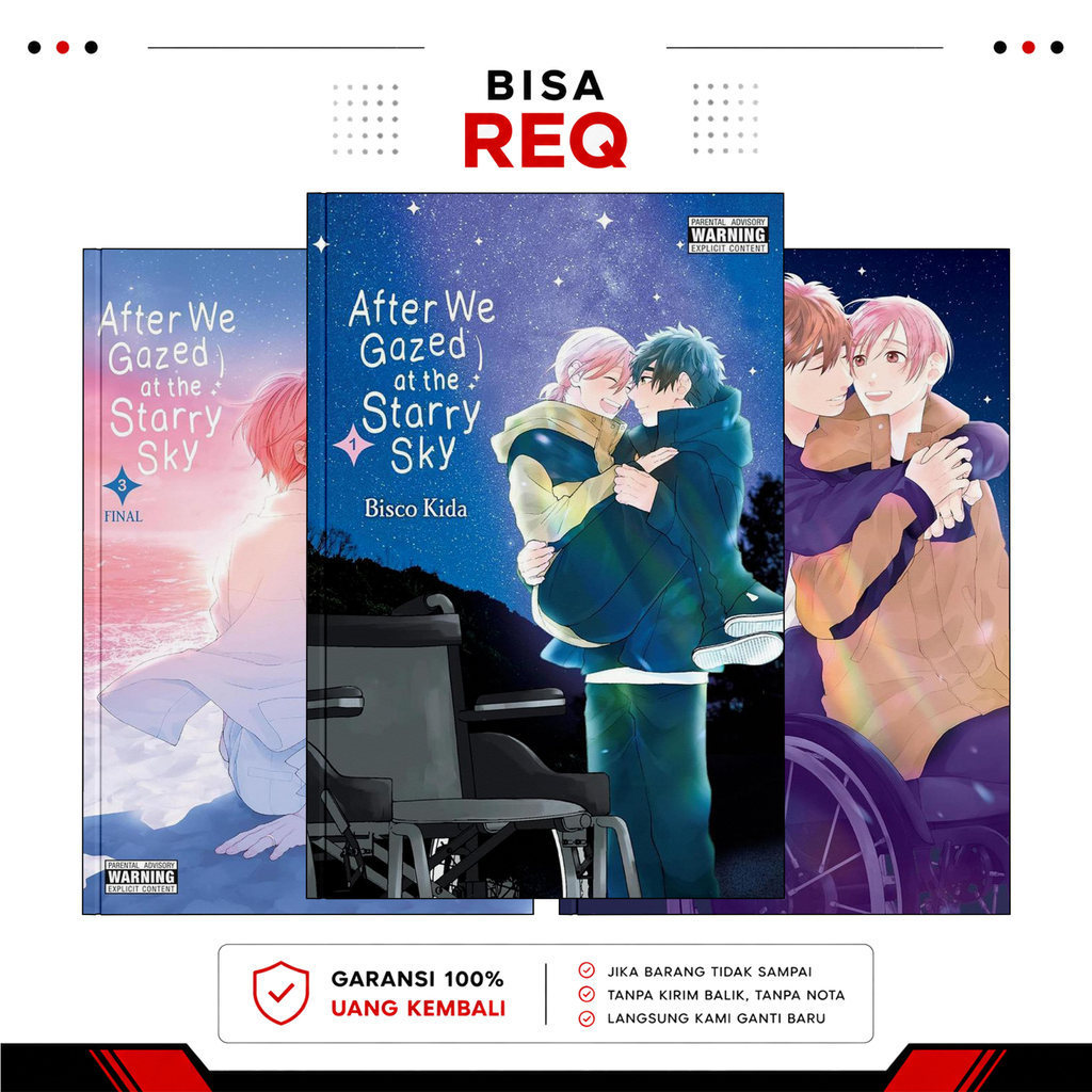 After We Gazed at the Starry Sky, Vol. 1-3 ( Komik Manga ) by Bisco Kida