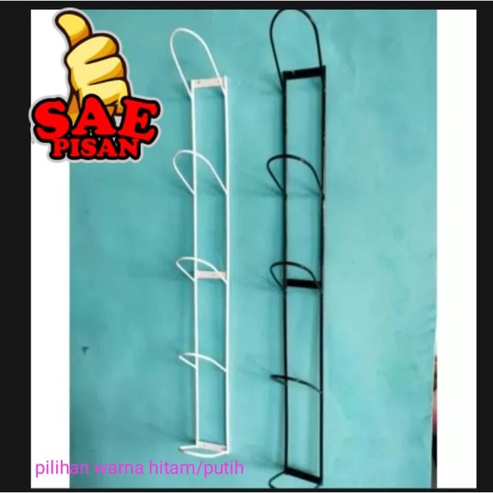 RAK GANTUNGAN HELM 5 SUSUN/RAK HELM BESI 5 SUSUN