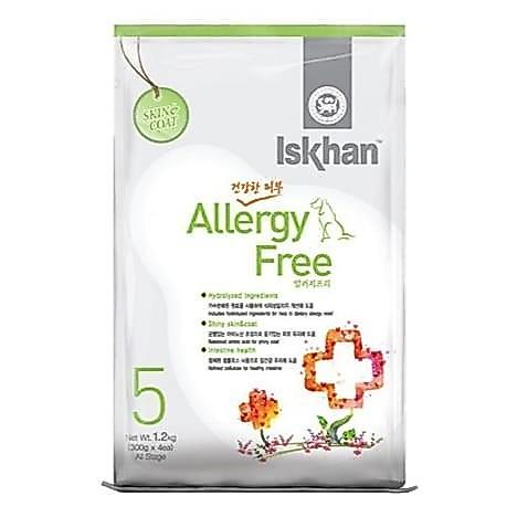 SUNNYPAWS Iskhan No. 5 Allergy Free 6 KG Dog Food Makanan Anjing Alergi - 1