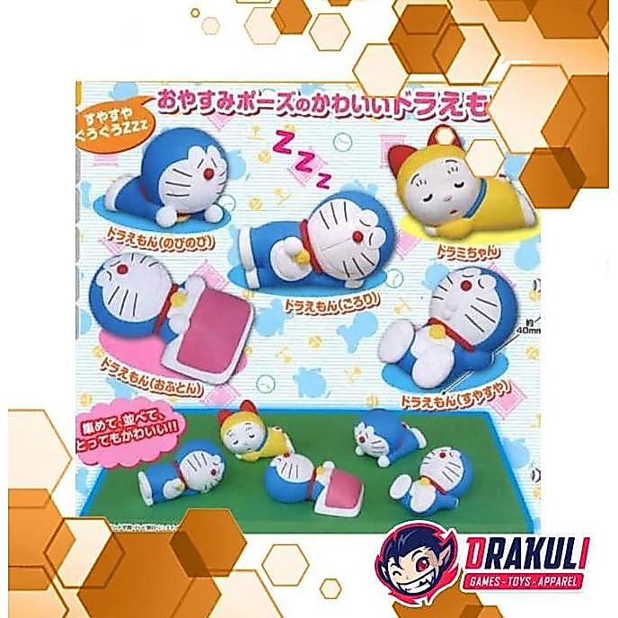 Gashapon Doraemon Good Night Mascot Figure