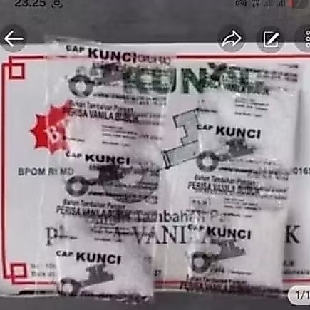 Vanili bubuk sachet 1 gr