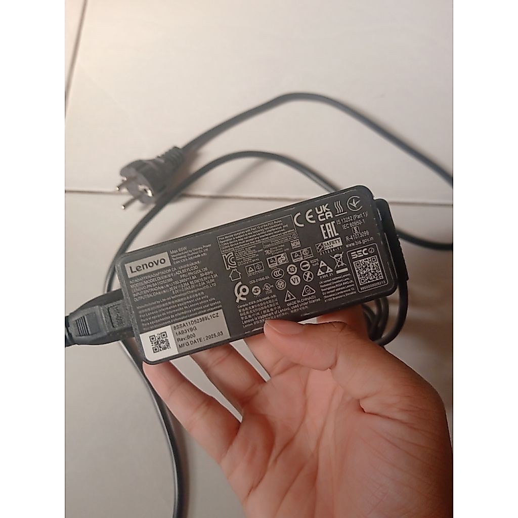 CHARGER/CAS ORIGINAL COPOTAN LAPTOP LENOVO THINKPAD X390